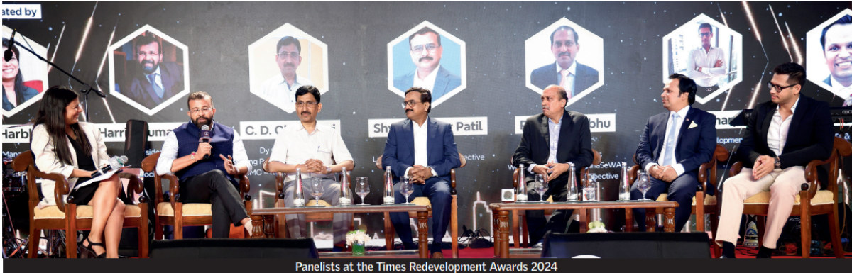 Mumbai’s real estate elite shine at inaugural Times Redevelopment Awards 2024